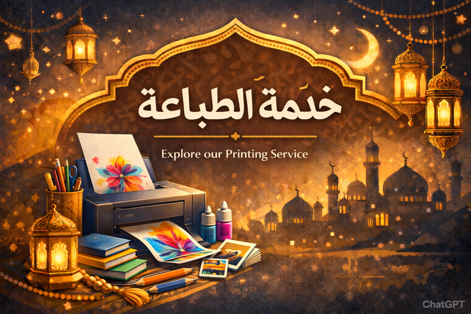 خدمة الطباعة