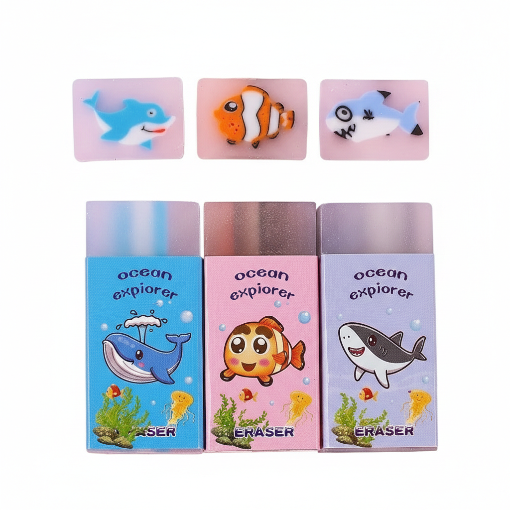 استيكه بتصاميم مستوحاة من عالم البحار