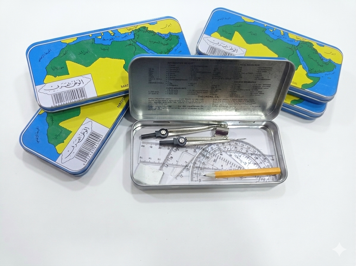 علبة هندسة – الإصدار الكلاسيكي 8 قطع