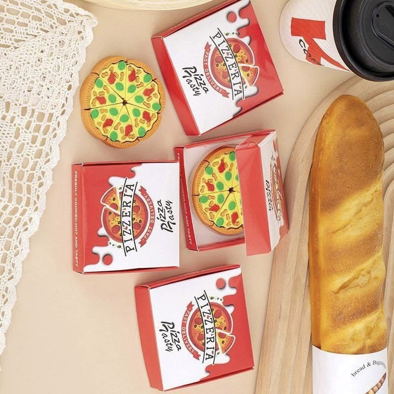 علبة استيكه شكل بيتزا 🍕