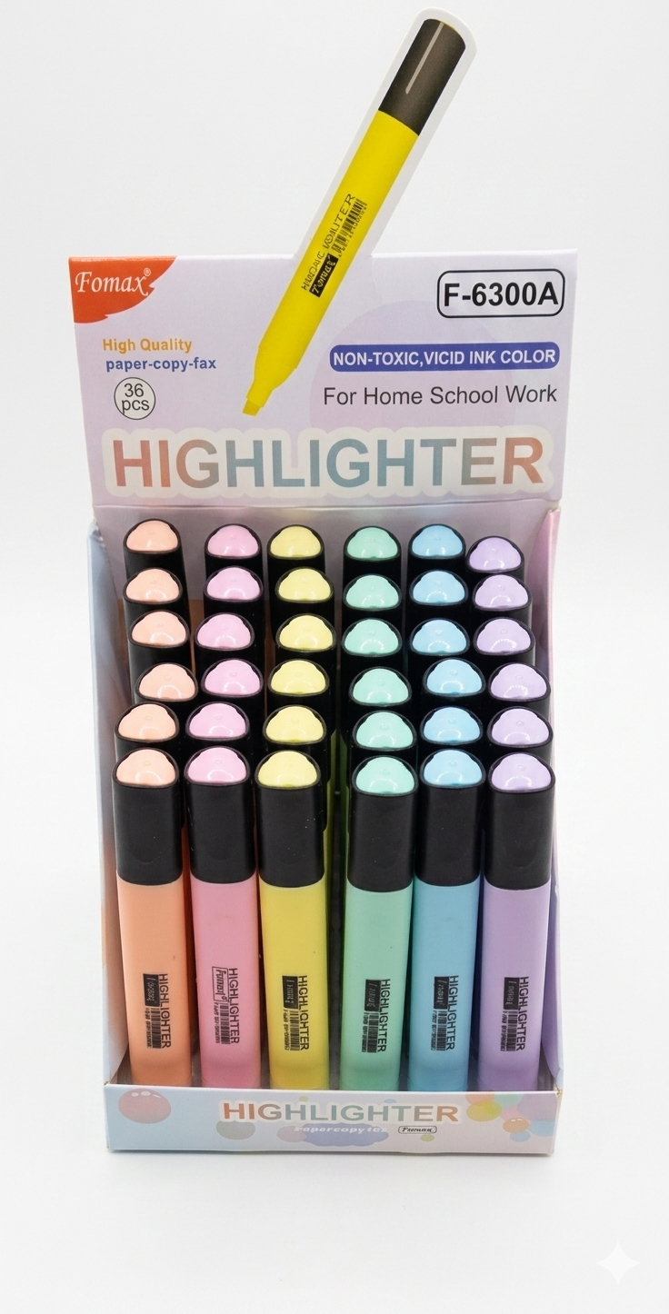 اقلام هايلايتر من Fomax