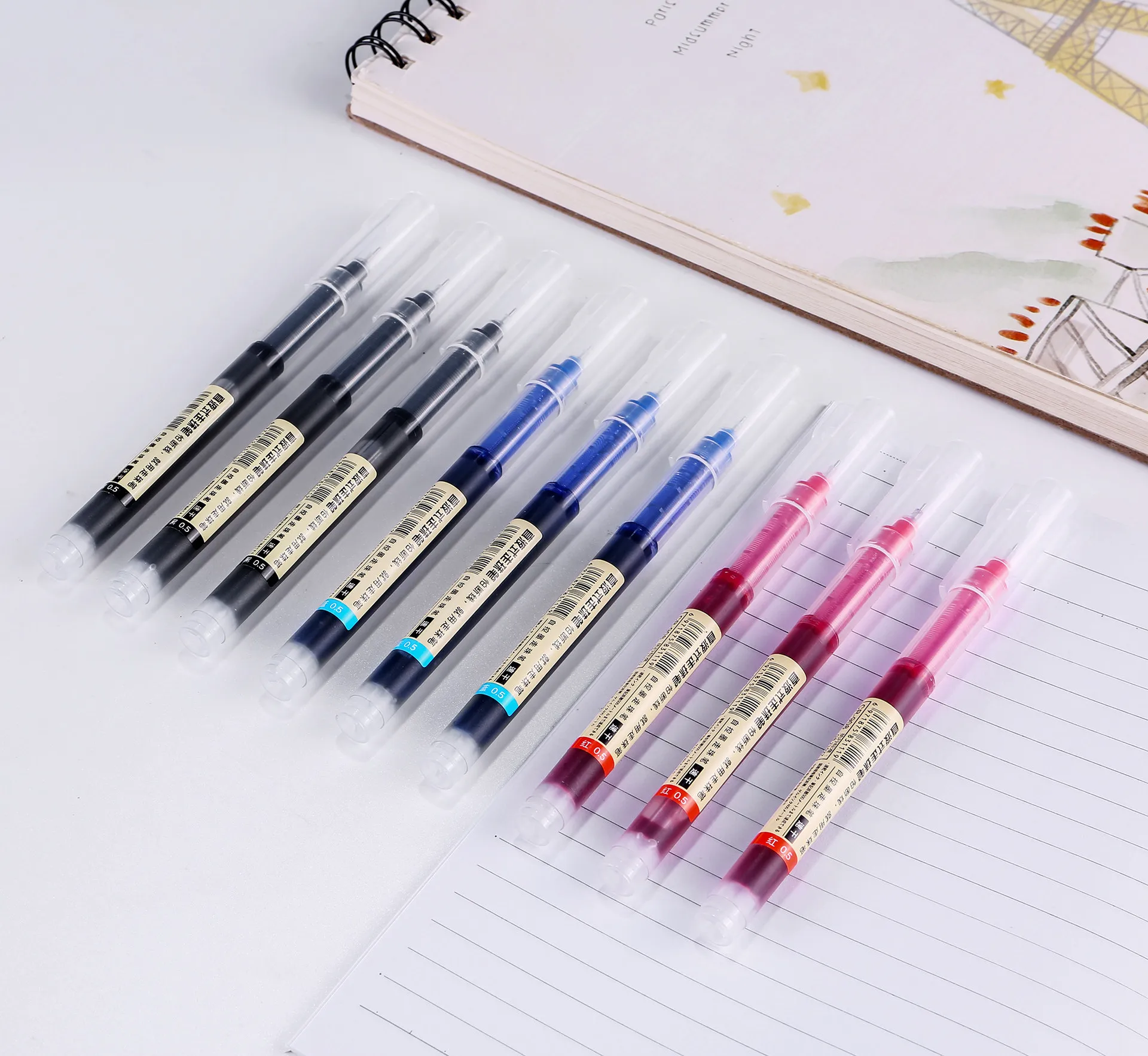 قلم جاف حبر سائل