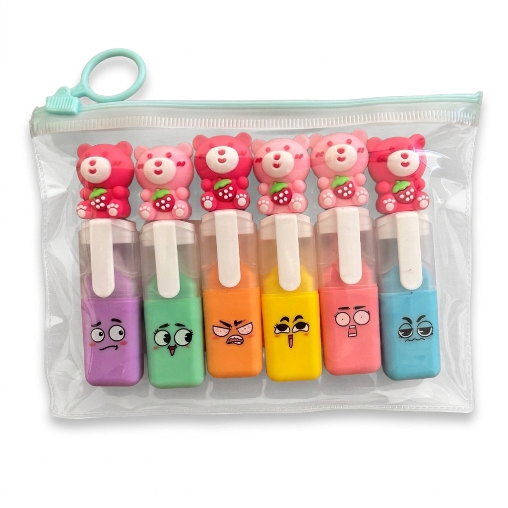 اقلام هايلايتر شكل دبدوب