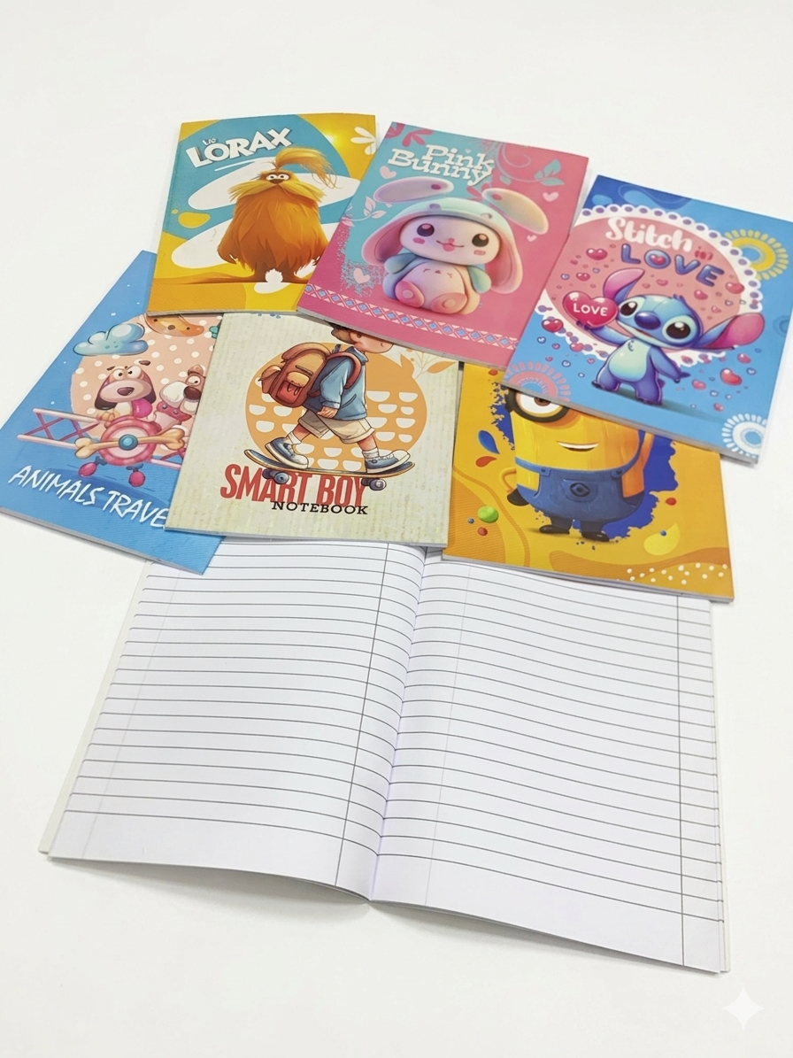 كراسة  مسطرة 28 ورقه خامه عاليه