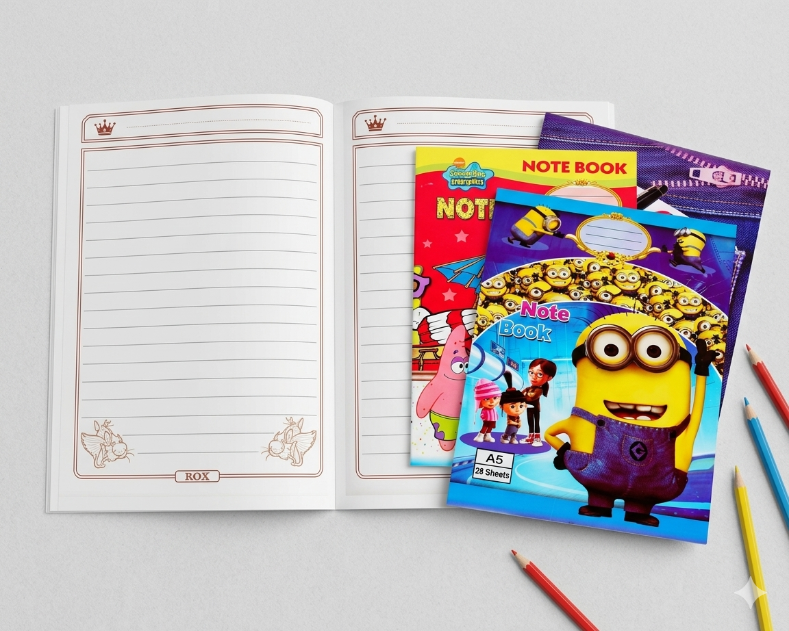 كراسه  مسطرة 28 ورقه