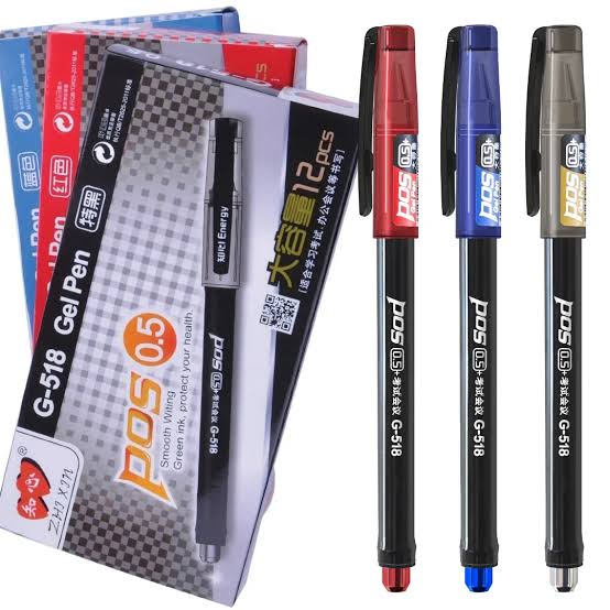 قلم جيل من ماركة بوس (Pos)
