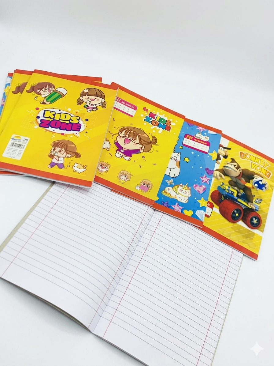 كراسة 28 ورقه مسطرة خامه عالية