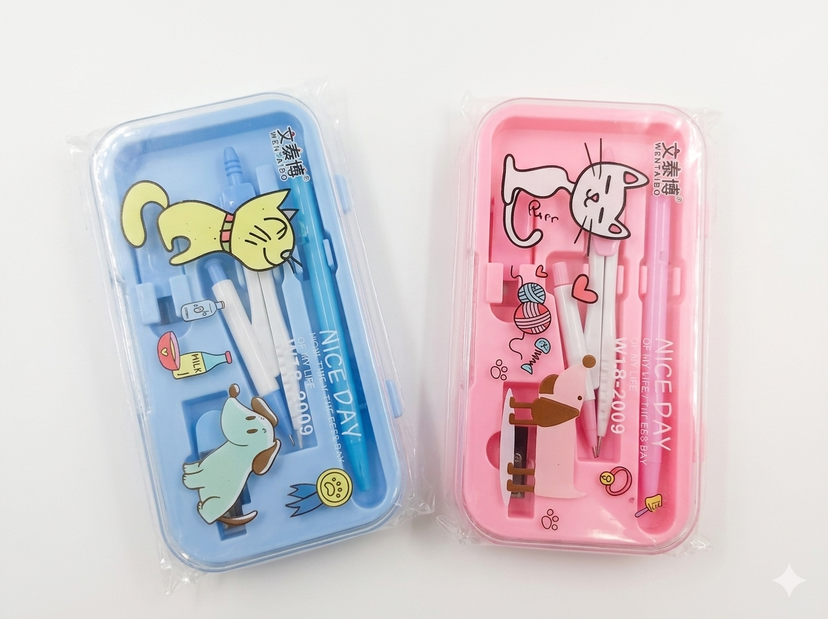 علبة أدوات هندسية وينتايبو (Wentaibo)8 قطع