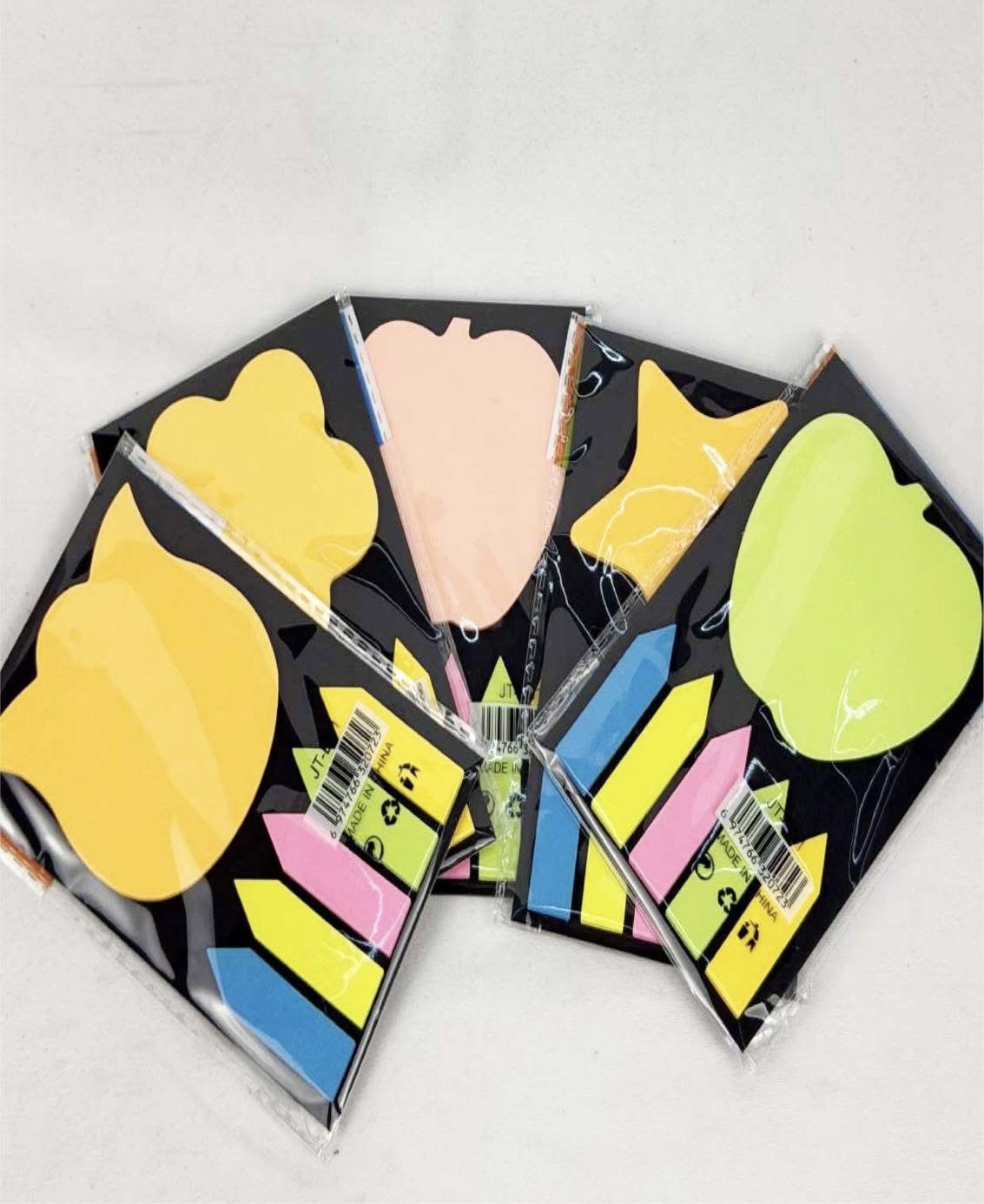 استيكي نوت أشكال ملونه