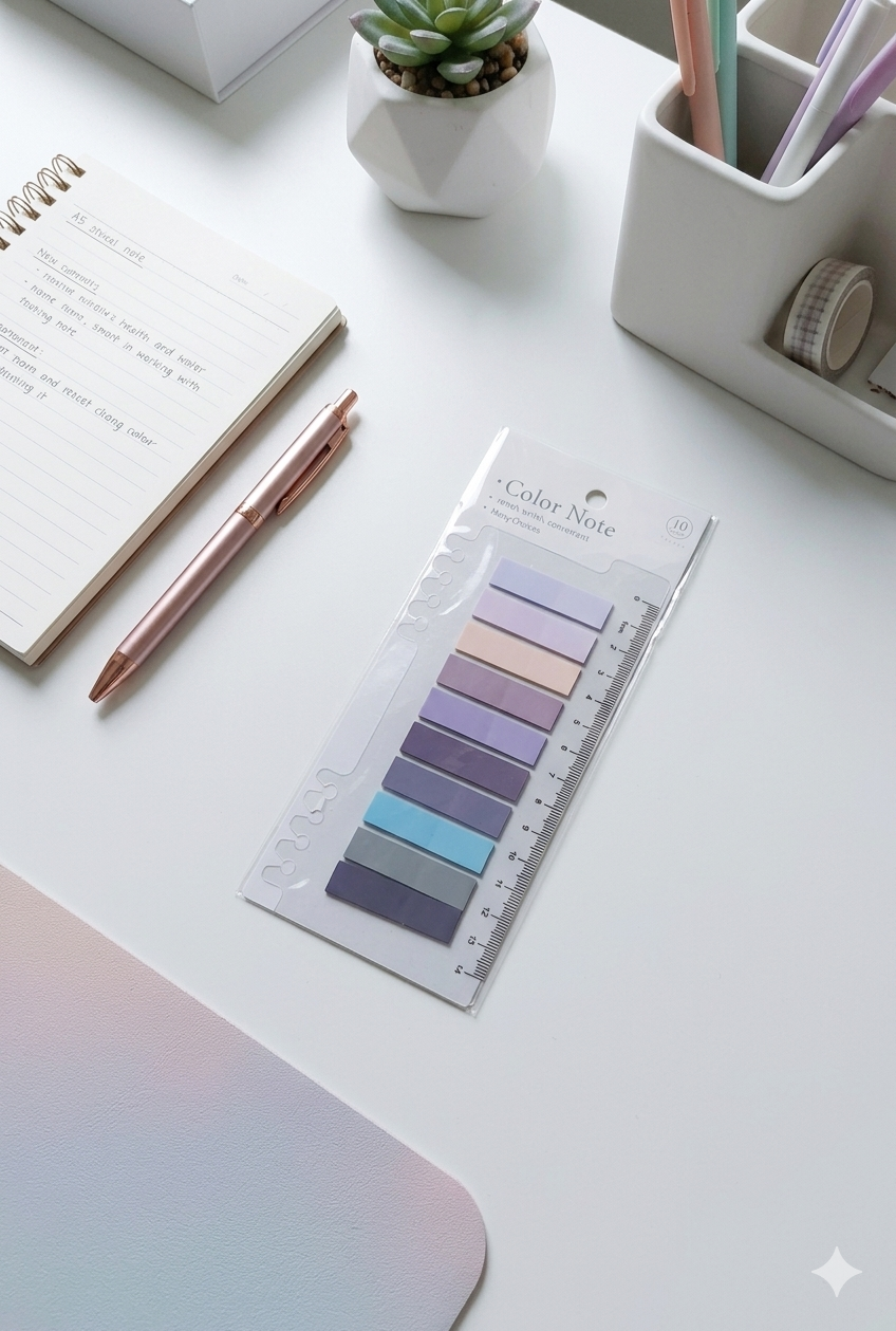 استيكي نوت لتدوين الملاحظات البسيطه